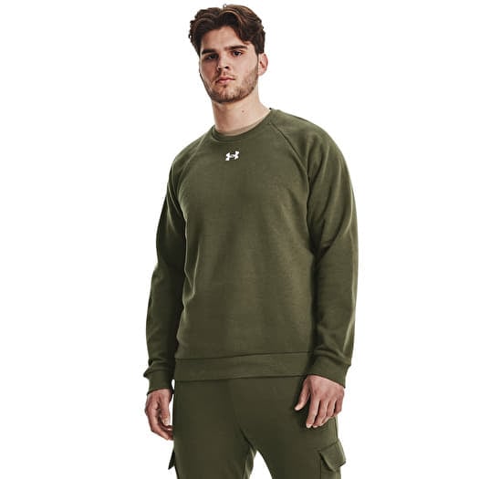 Under Armour Rival Fleece Crew Green