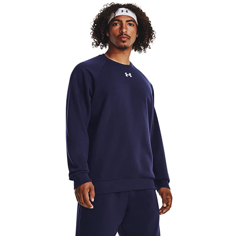 Mikina Under Armour Rival Fleece Crew Blue