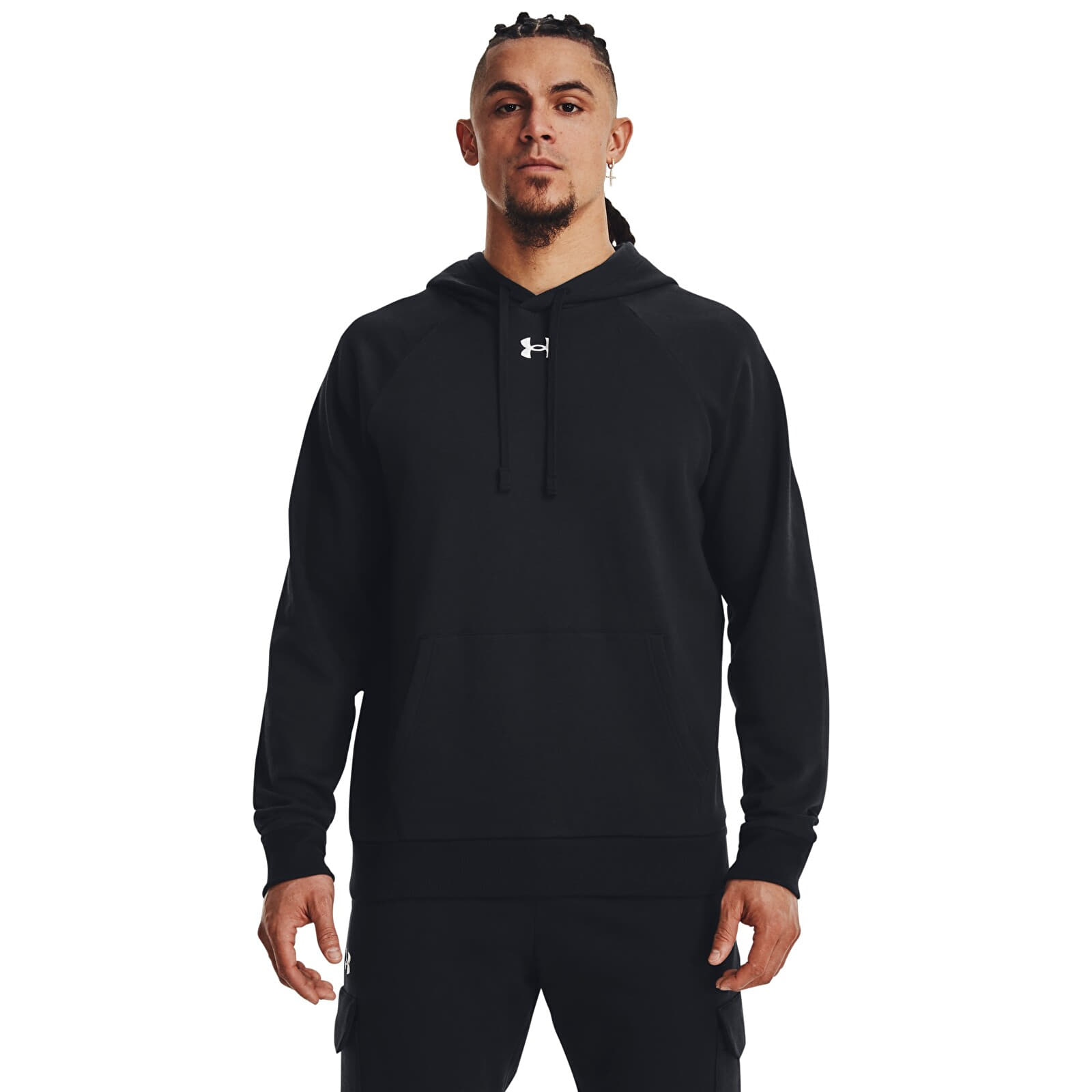 Mikiny Under Armour Rival Fleece Hoodie Black