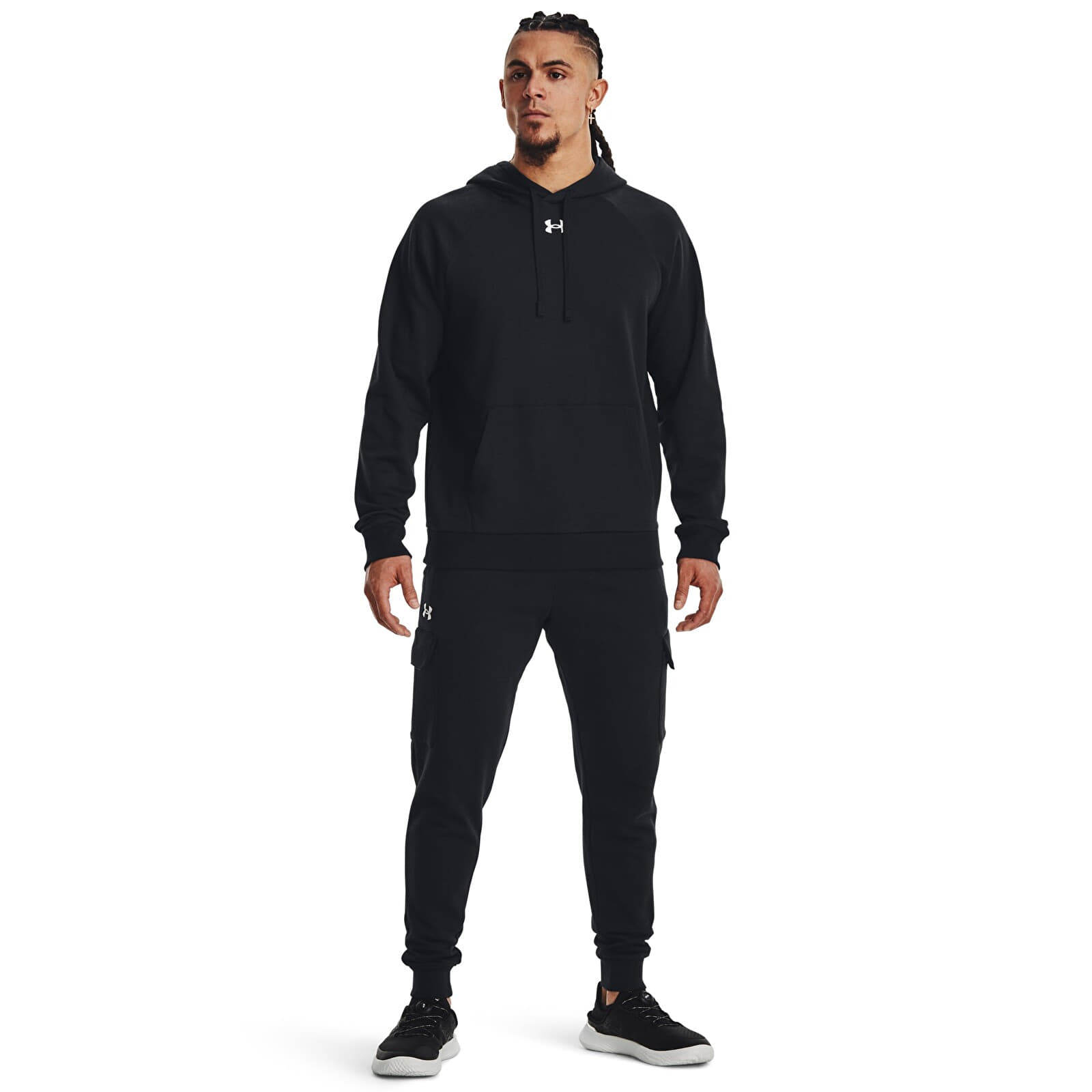 Mikiny Under Armour Rival Fleece Hoodie Black