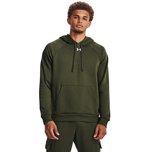 Under Armour Rival Fleece Hoodie Green