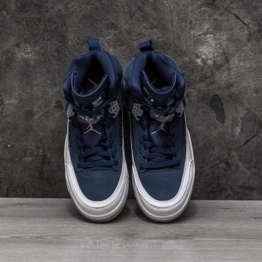 Buty męskie Jordan Spizike Midnight Navy/ Metallic Silver