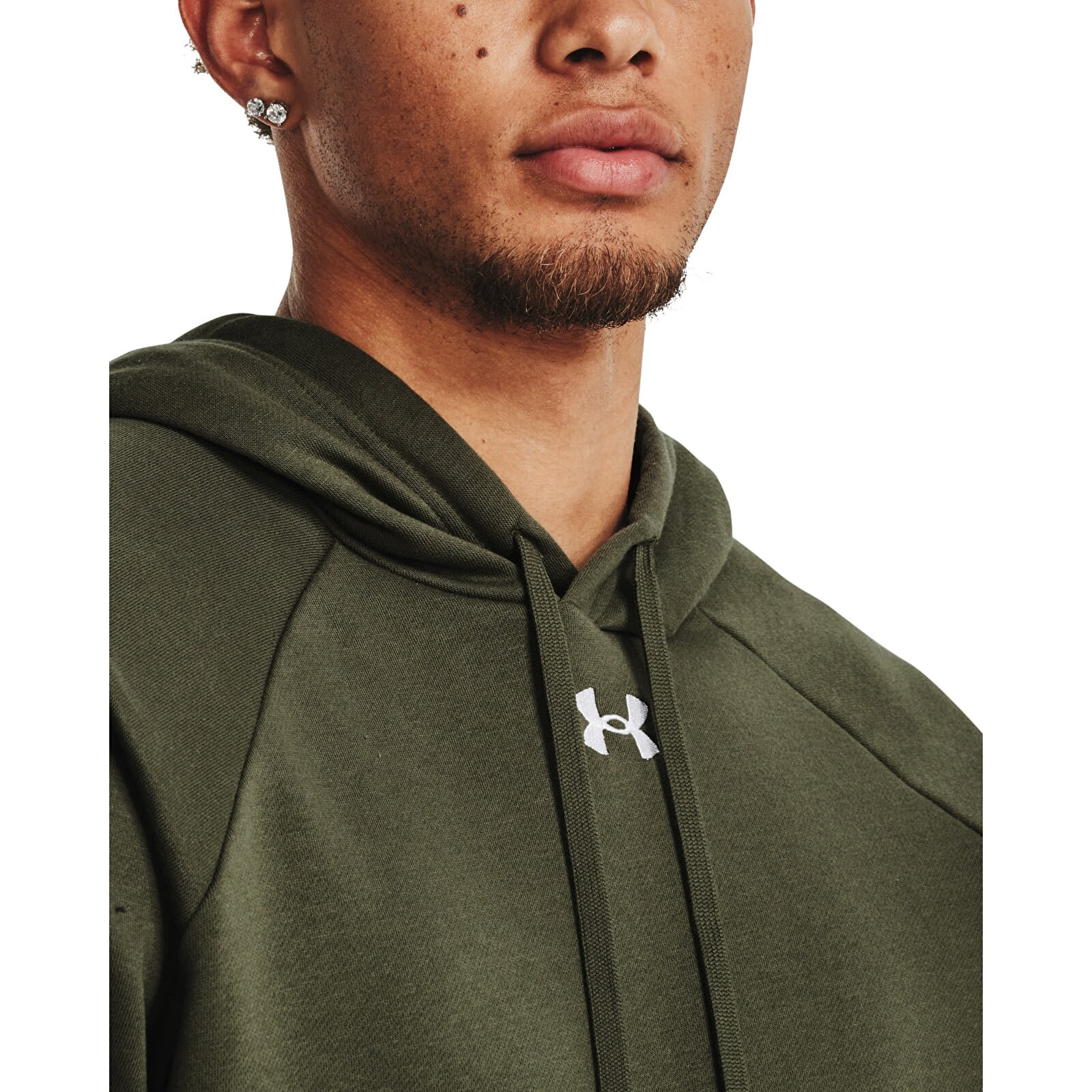 Men's hoodies Under Armour Rival Fleece Hoodie Green