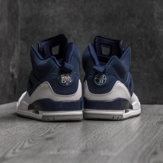Buty męskie Jordan Spizike Midnight Navy/ Metallic Silver