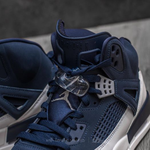 Men s shoes Jordan Spizike Midnight Navy Metallic Silver Footshop