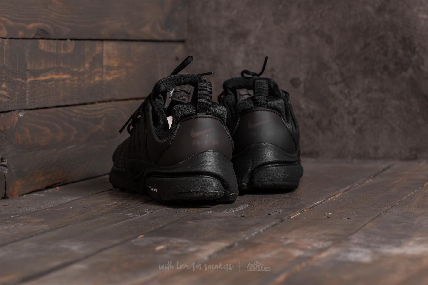 Sko til mænd Nike Air Presto Low Utility Black/ Black-Black-White