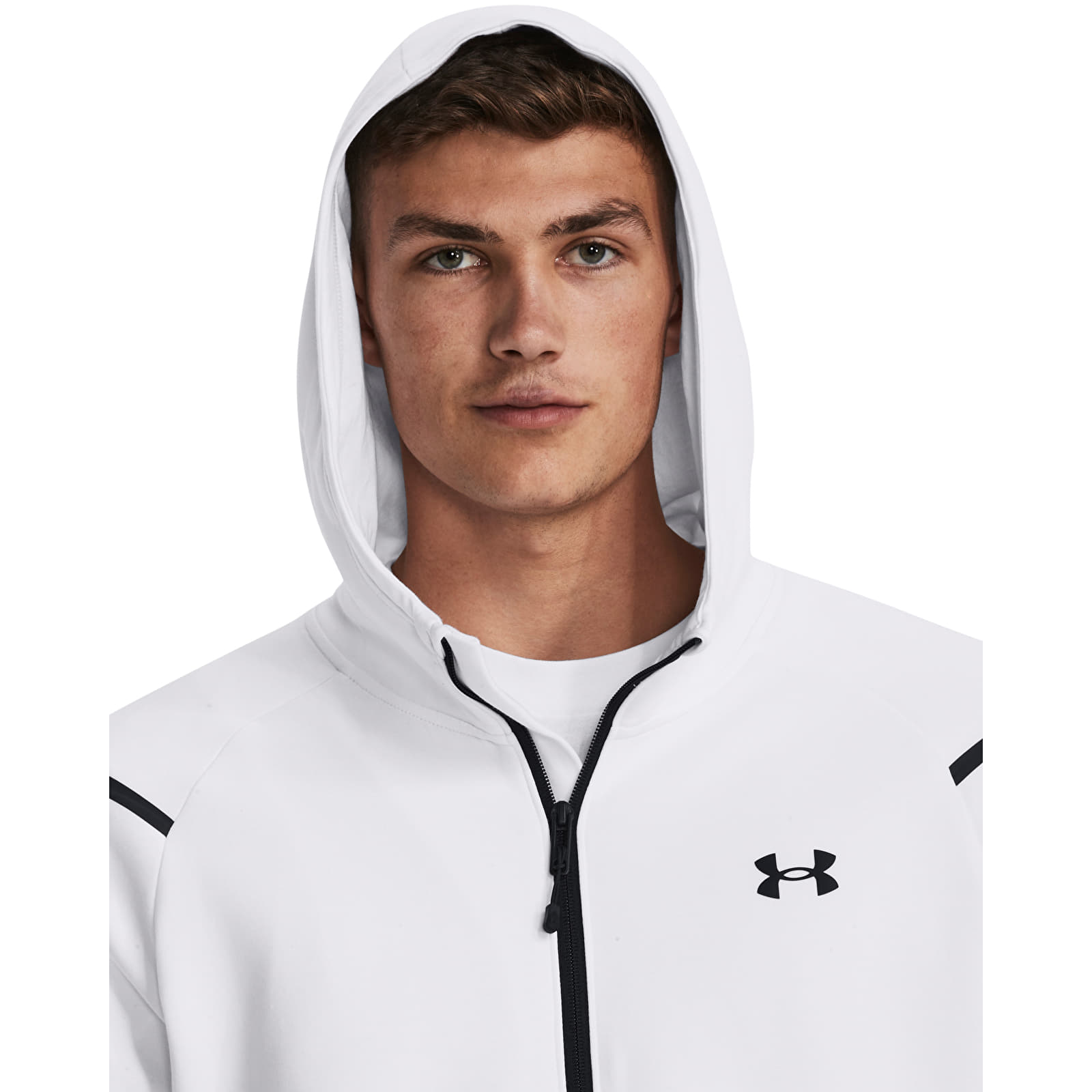 Men's hoodies Under Armour Unstoppable Fleece FZ Gray