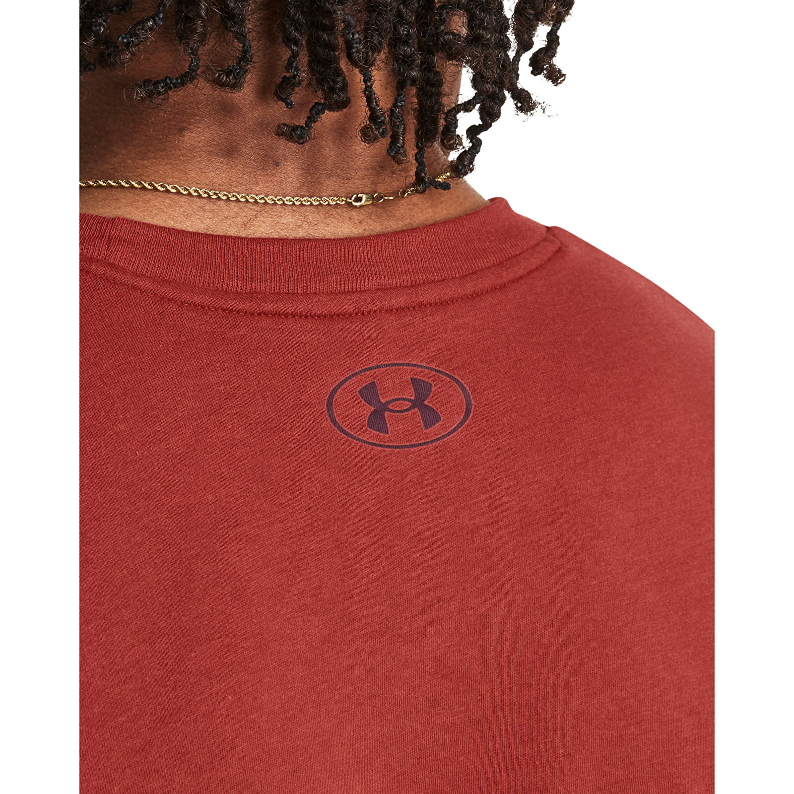 Tričká Under Armour PJT ROCK IRON SS Red
