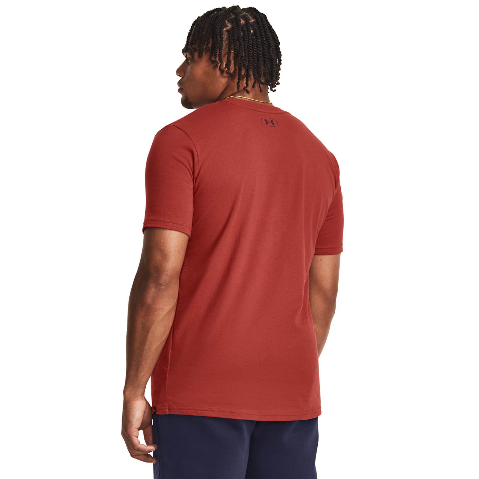 Tričká Under Armour PJT ROCK IRON SS Red