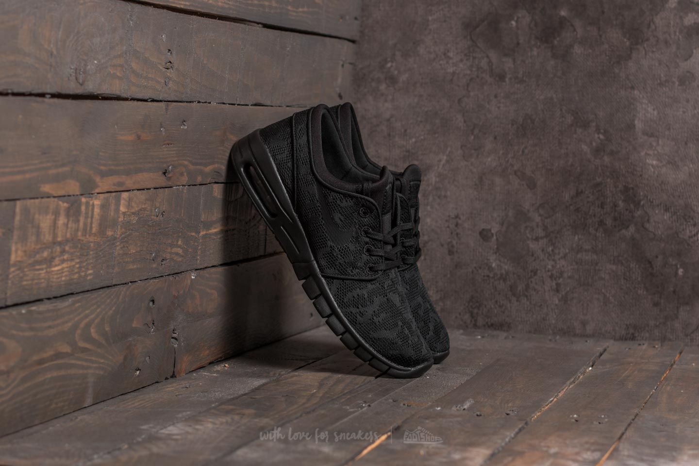 Men's shoes Nike Stefan Janoski Max Black/ Black-Anthracite