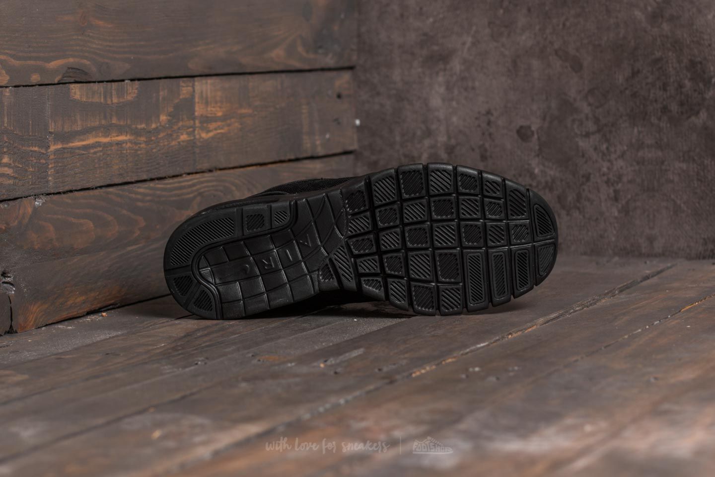 Sapatos de homem Nike Stefan Janoski Max Black/ Black-Anthracite