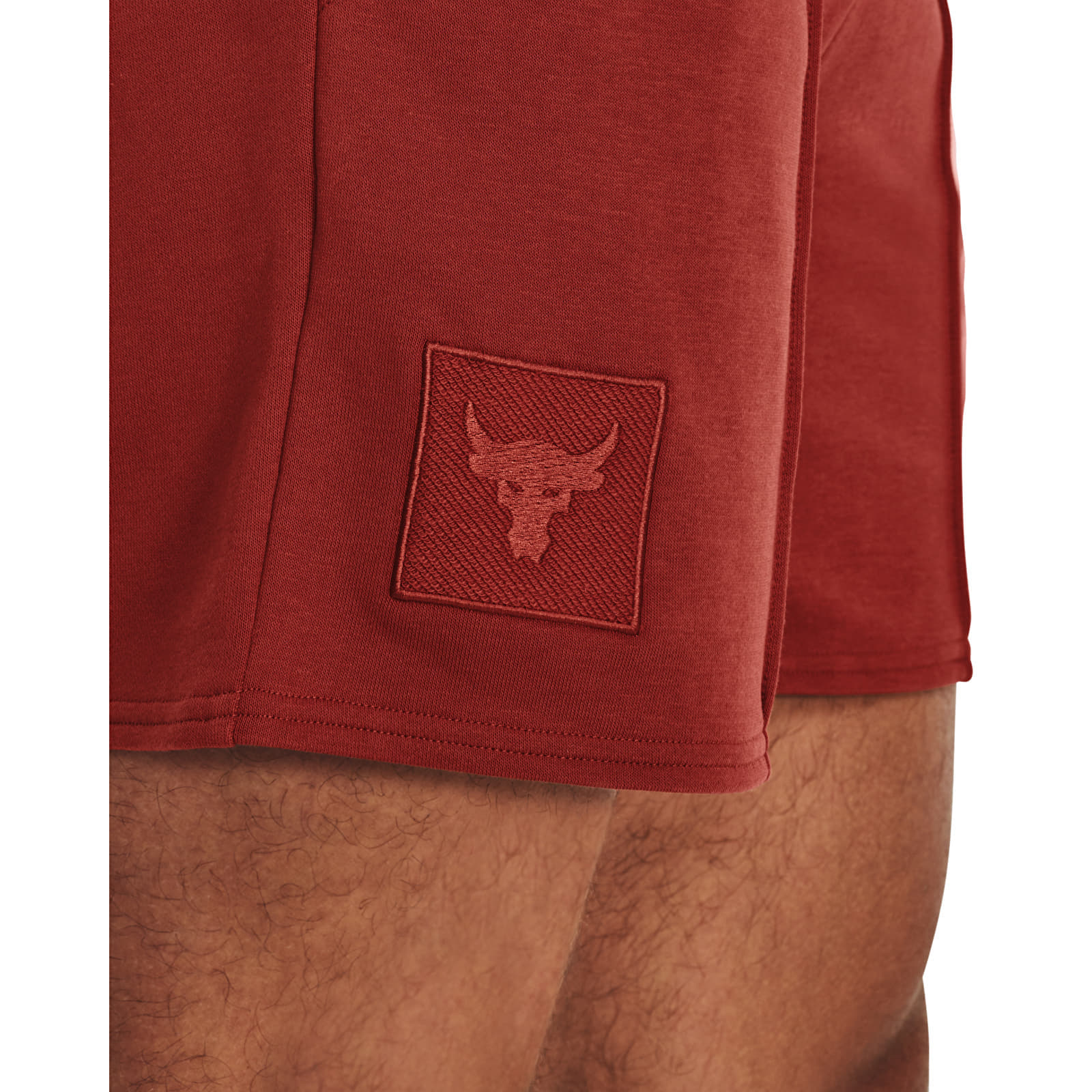 Under Armour Pjt Rock Terry Gym Short Red - 1 | YEO