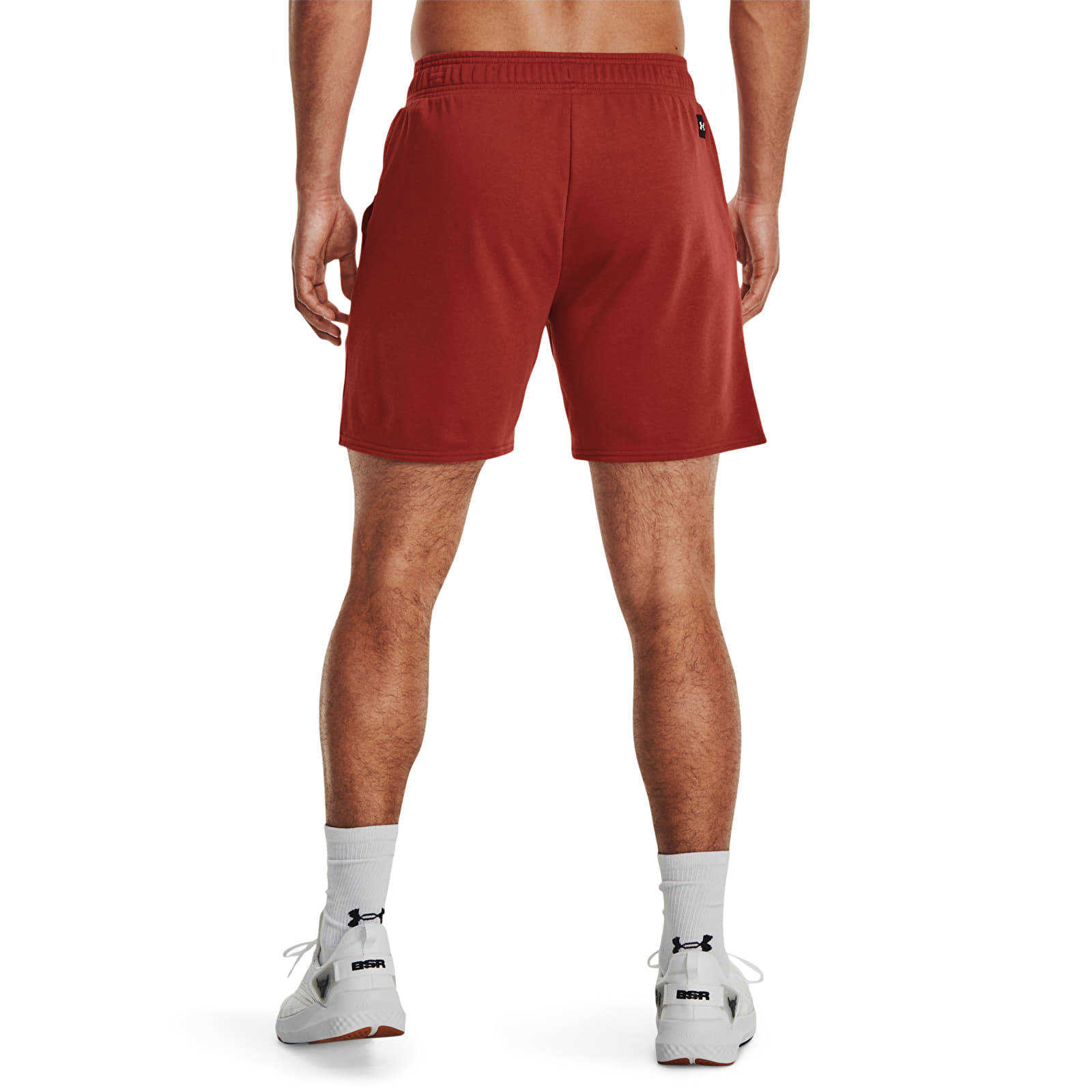 Pánské kraťasy Under Armour Pjt Rock Terry Gym Short Red