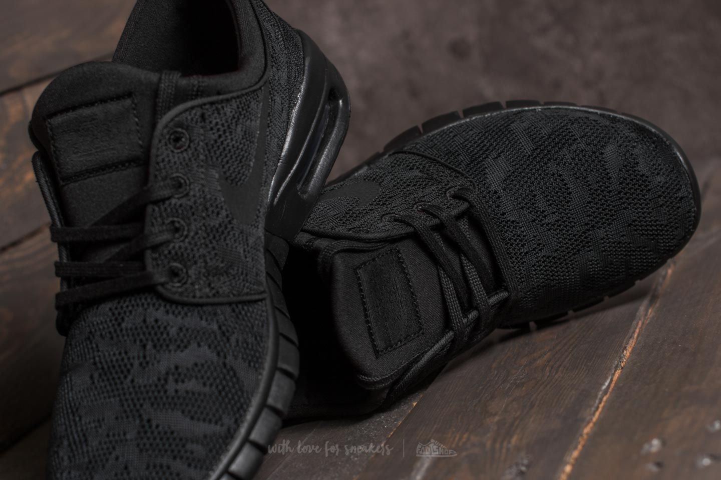 Herren Sneaker und Schuhe Nike Stefan Janoski Max Black Black Anthracite Footshop