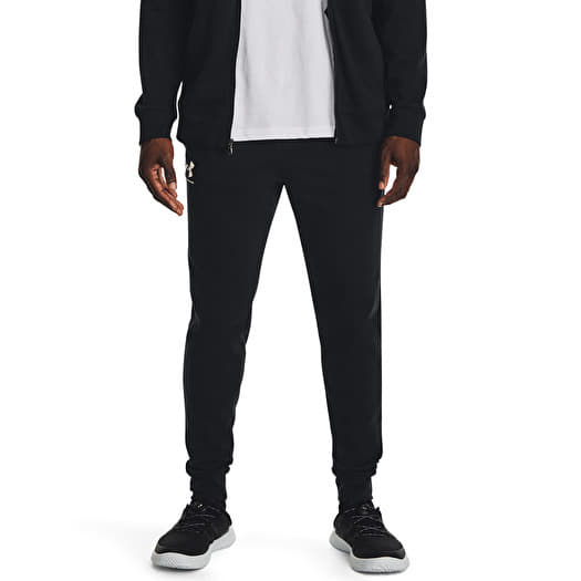 Under armour rival joggers black on sale