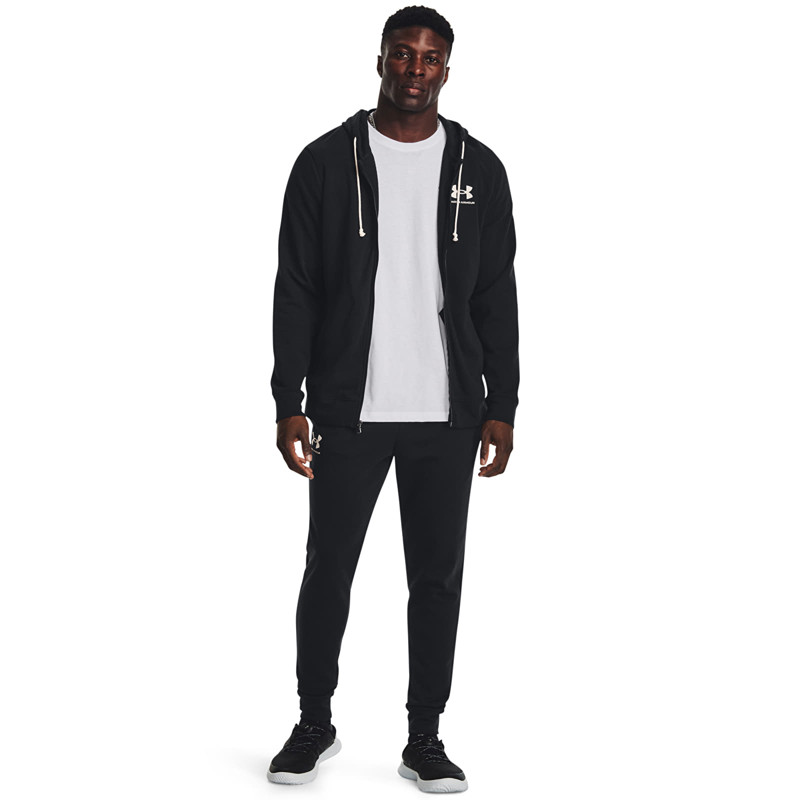 Men's sweatpants Under Armour Rival Terry Jogger Black