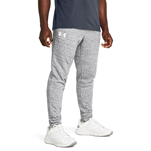 Under armour rival sweatpants in grey on sale
