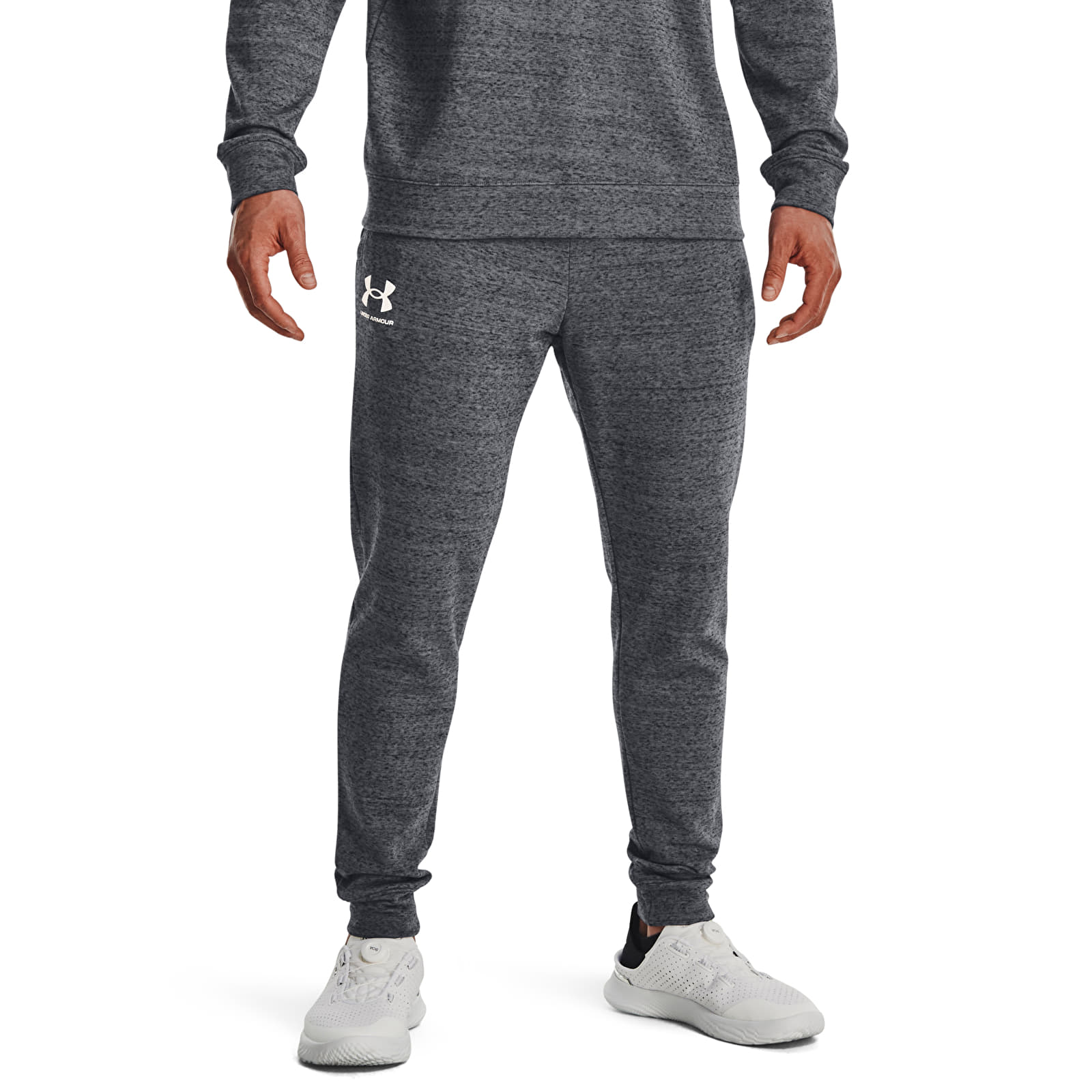 Meeste dressipüksid Under Armour Rival Terry Jogger Gray