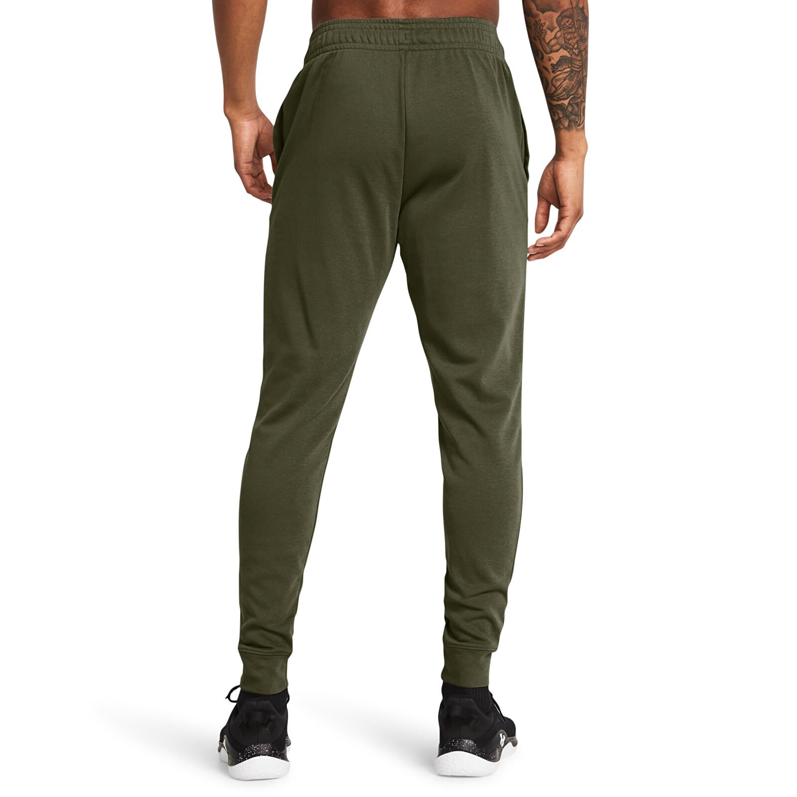 Pánské tepláky Under Armour Rival Terry Jogger Green