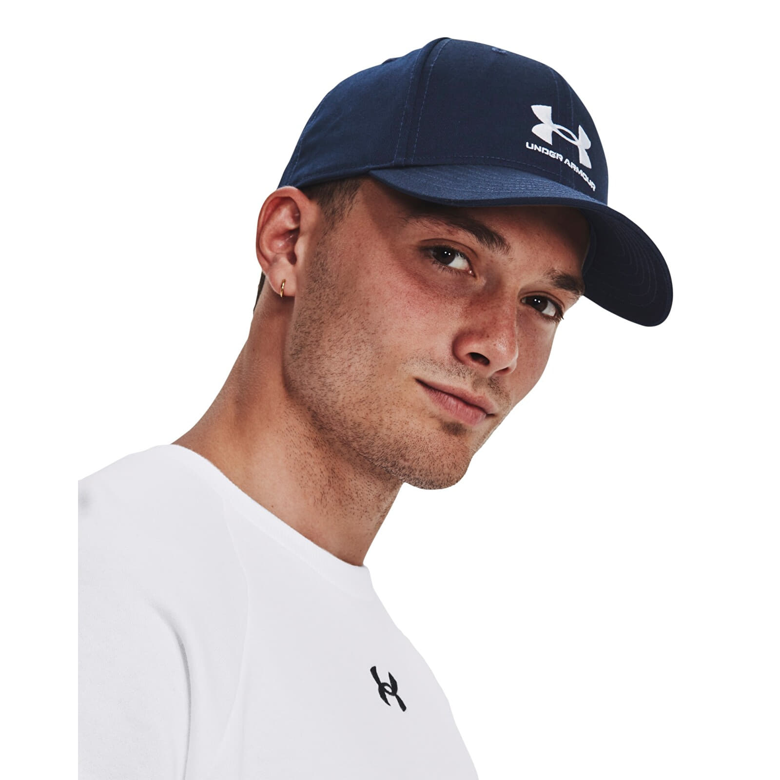 Sapkák Under Armour Mens Branded Lockup Adj Blue