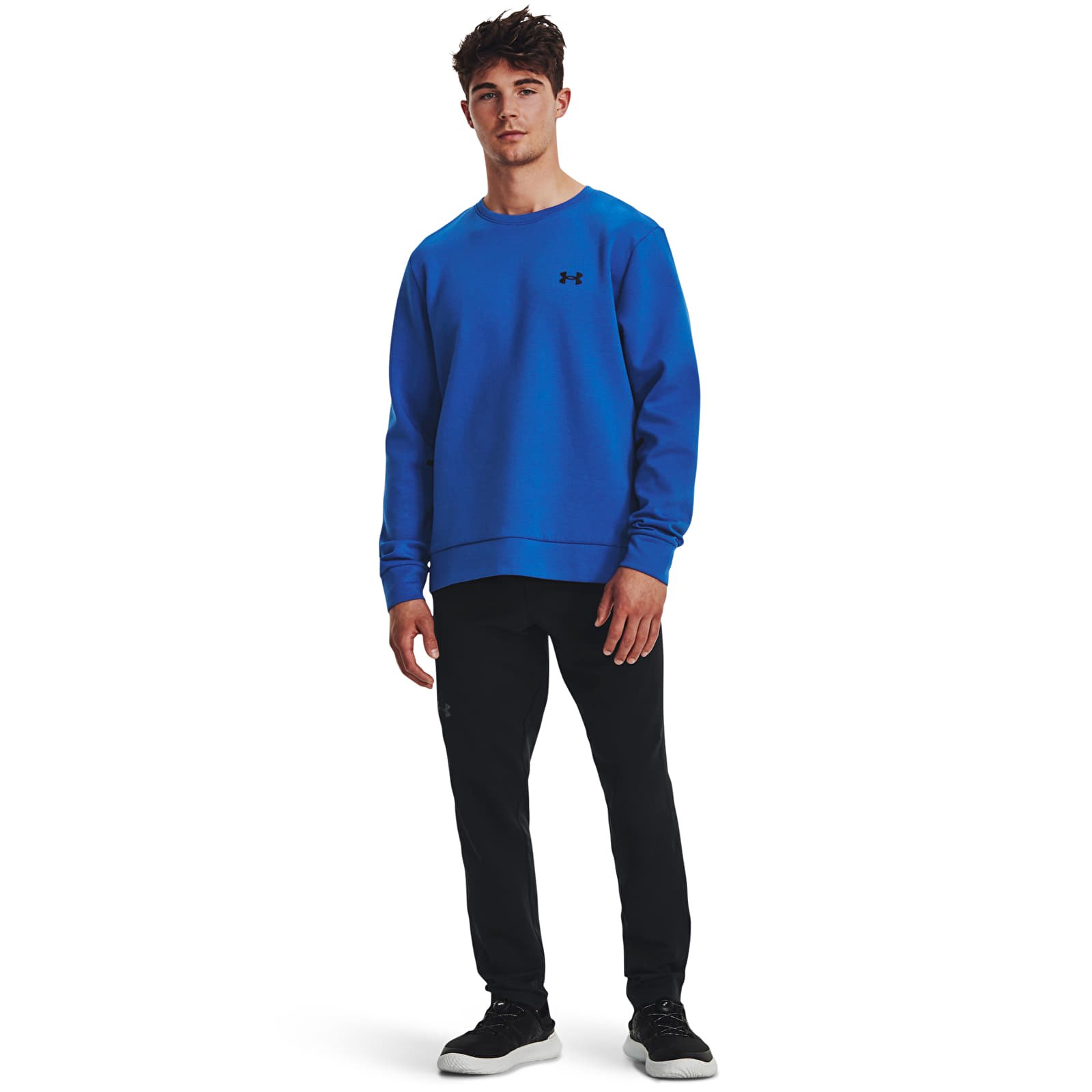 Hoodies en truien Under Armour Unstoppable Fleece Crew Blue