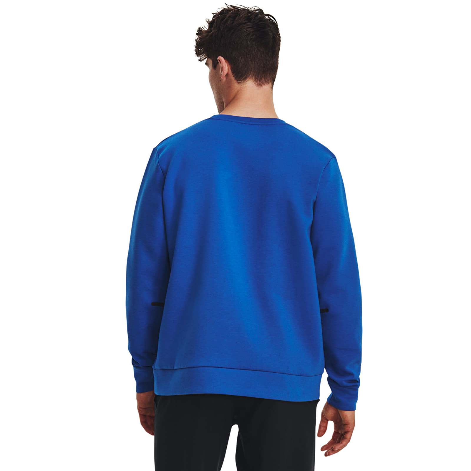 Mikiny Under Armour Unstoppable Fleece Crew Blue