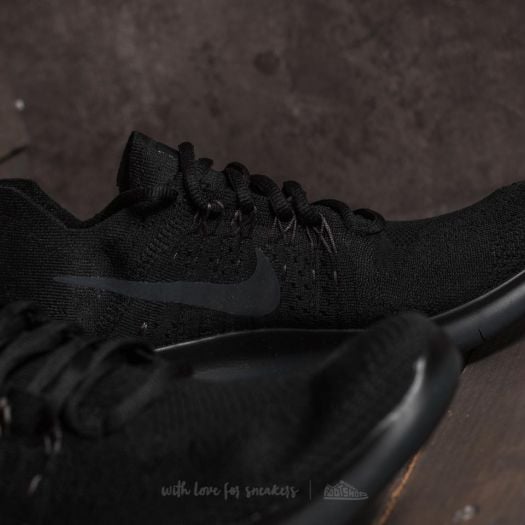 Men s shoes Nike Free Run Flyknit 2017 Black Antrhacite Footshop