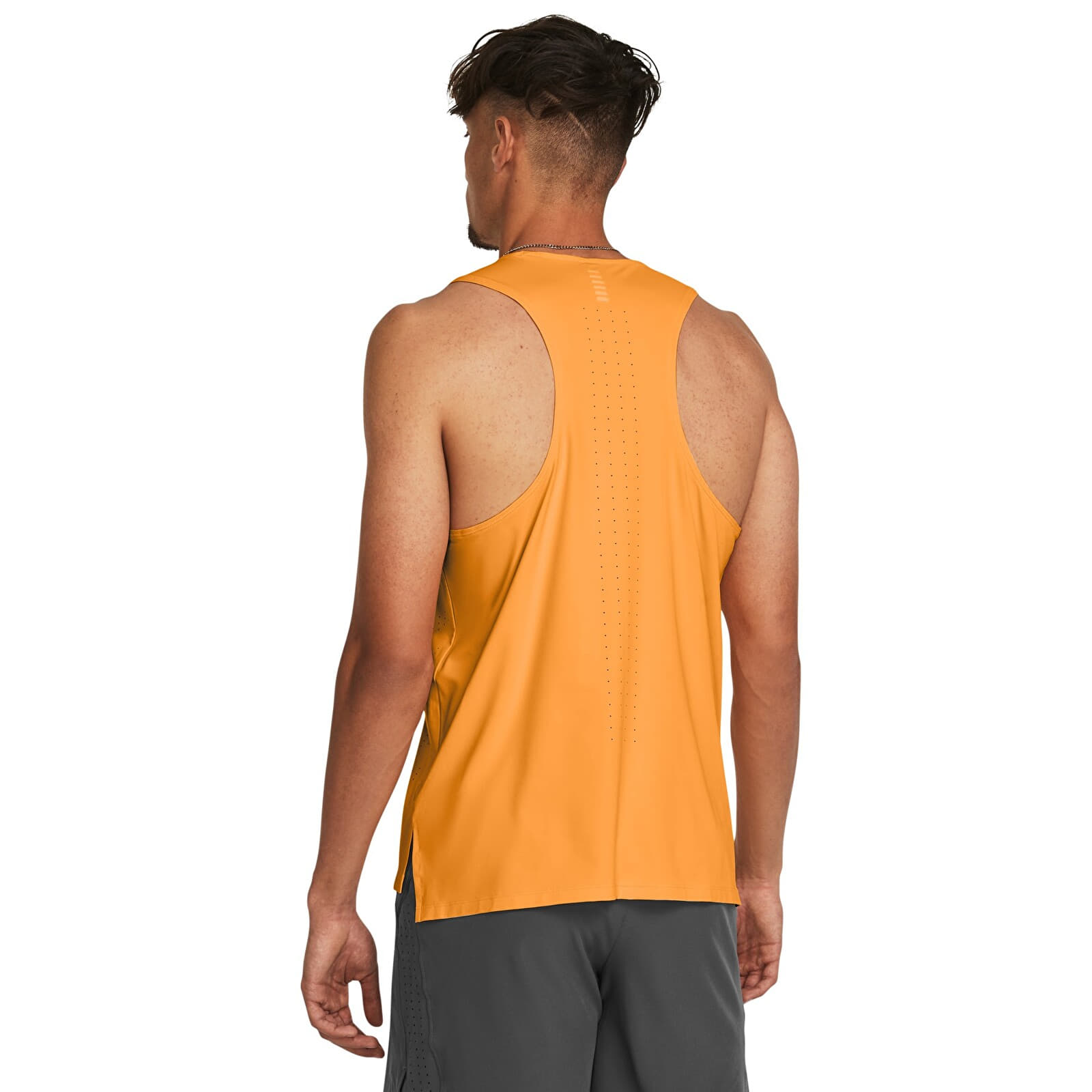 Мъжки потник Under Armour LAUNCH ELITE SINGLET Orange