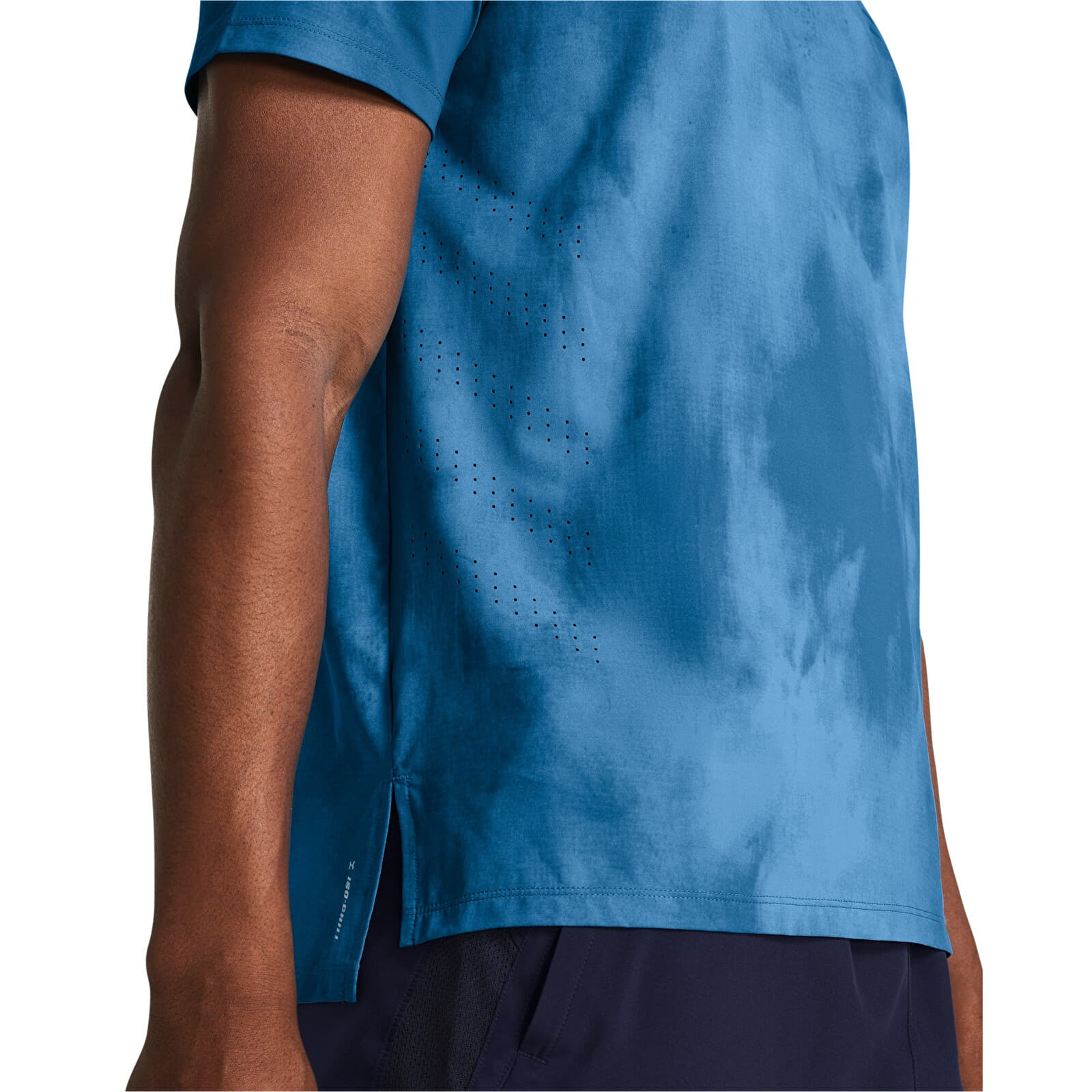 Férfi pólok Under Armour LAUNCH ELITE WASH SS Blue