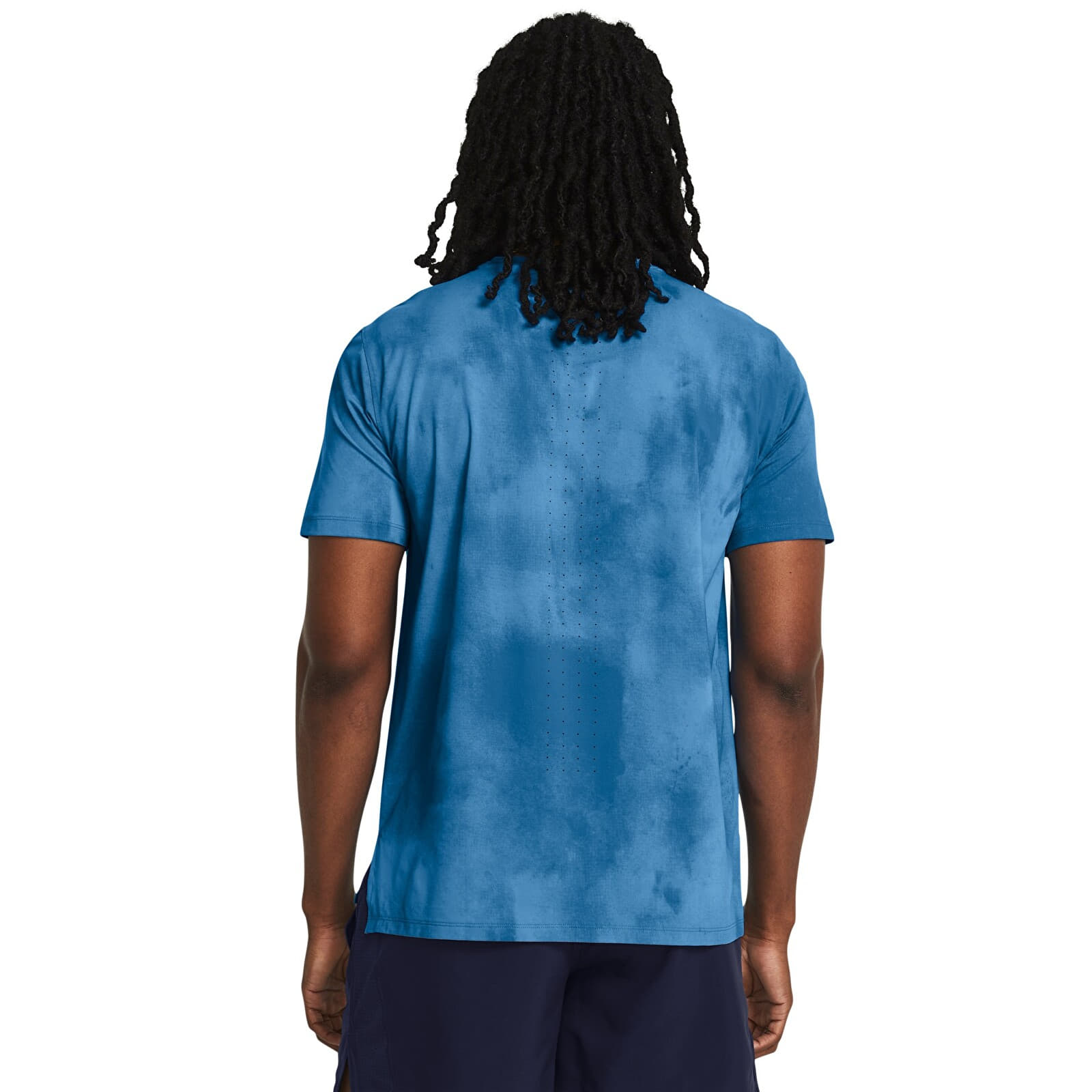 Férfi pólok Under Armour LAUNCH ELITE WASH SS Blue