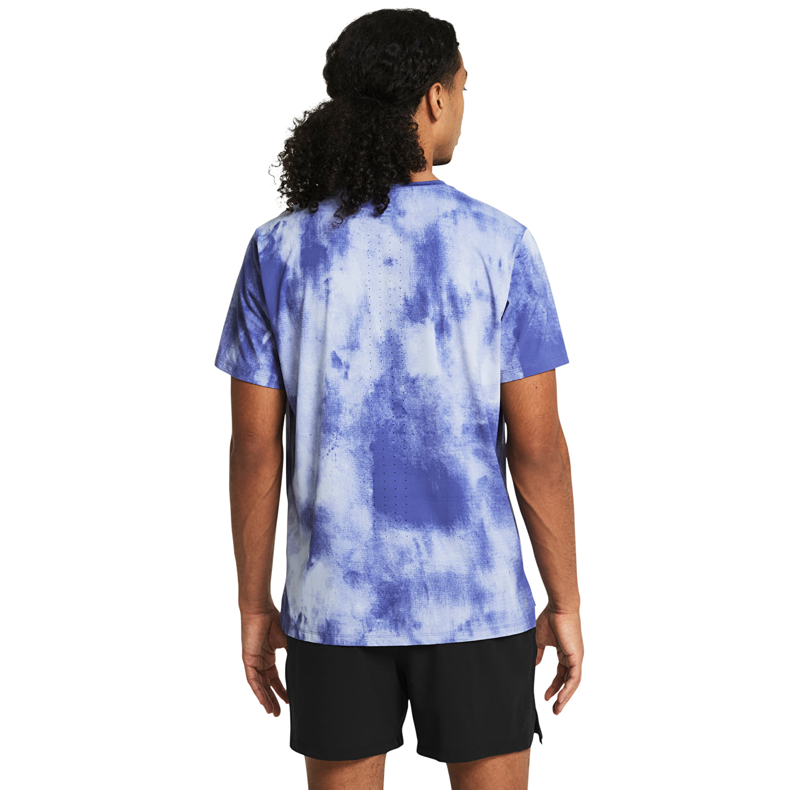 Férfi pólok Under Armour LAUNCH ELITE WASH SS Purple