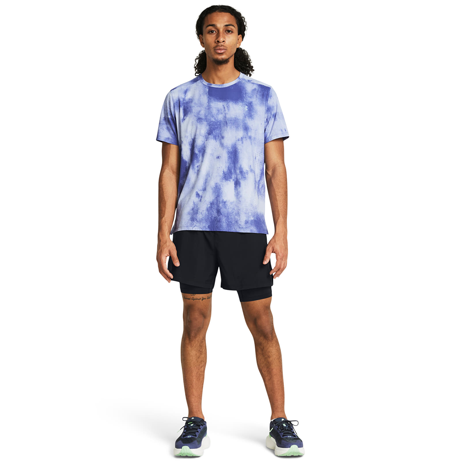 Férfi sortok Under Armour LAUNCH 5'' 2-IN1 SHORTS Black
