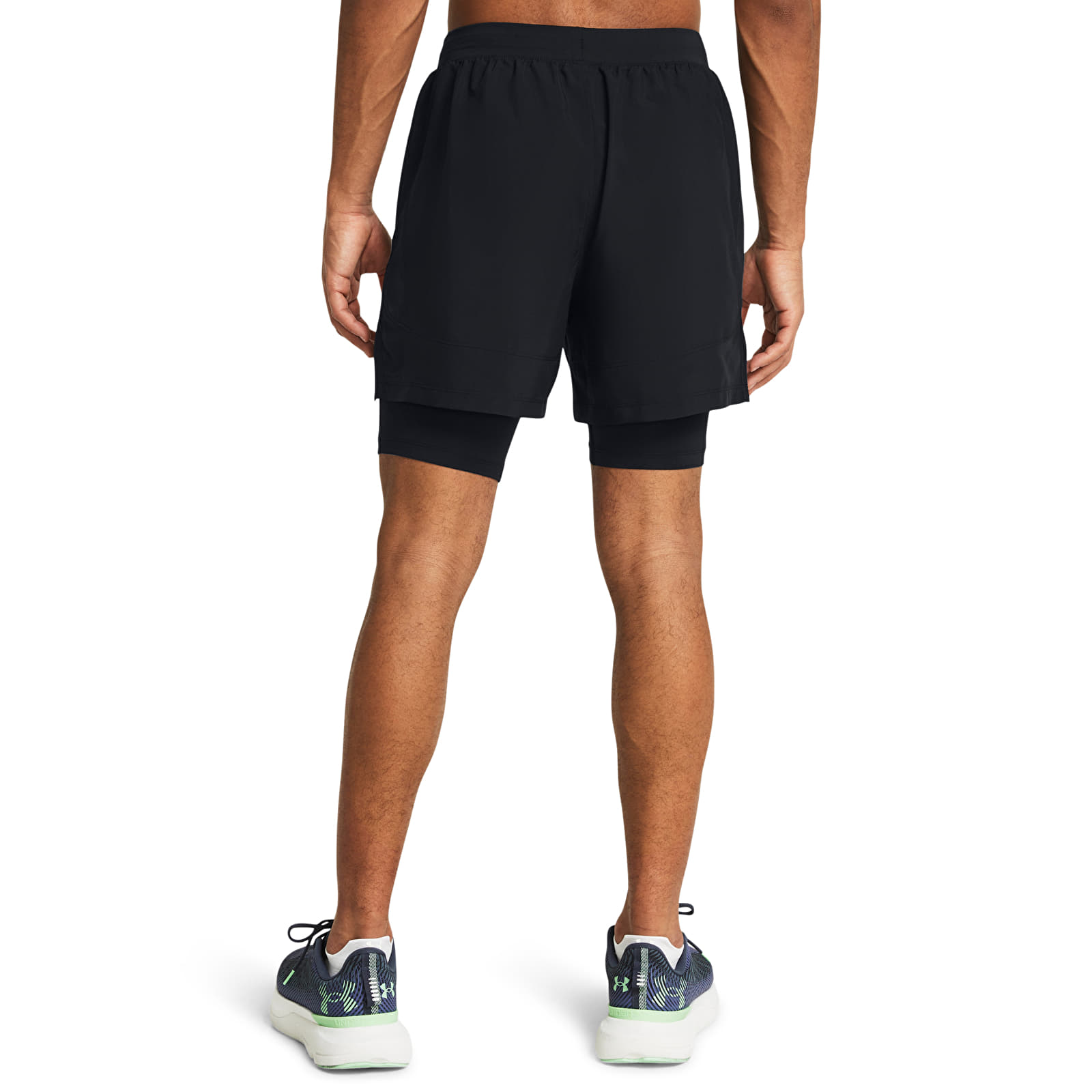 Férfi sortok Under Armour LAUNCH 5'' 2-IN1 SHORTS Black
