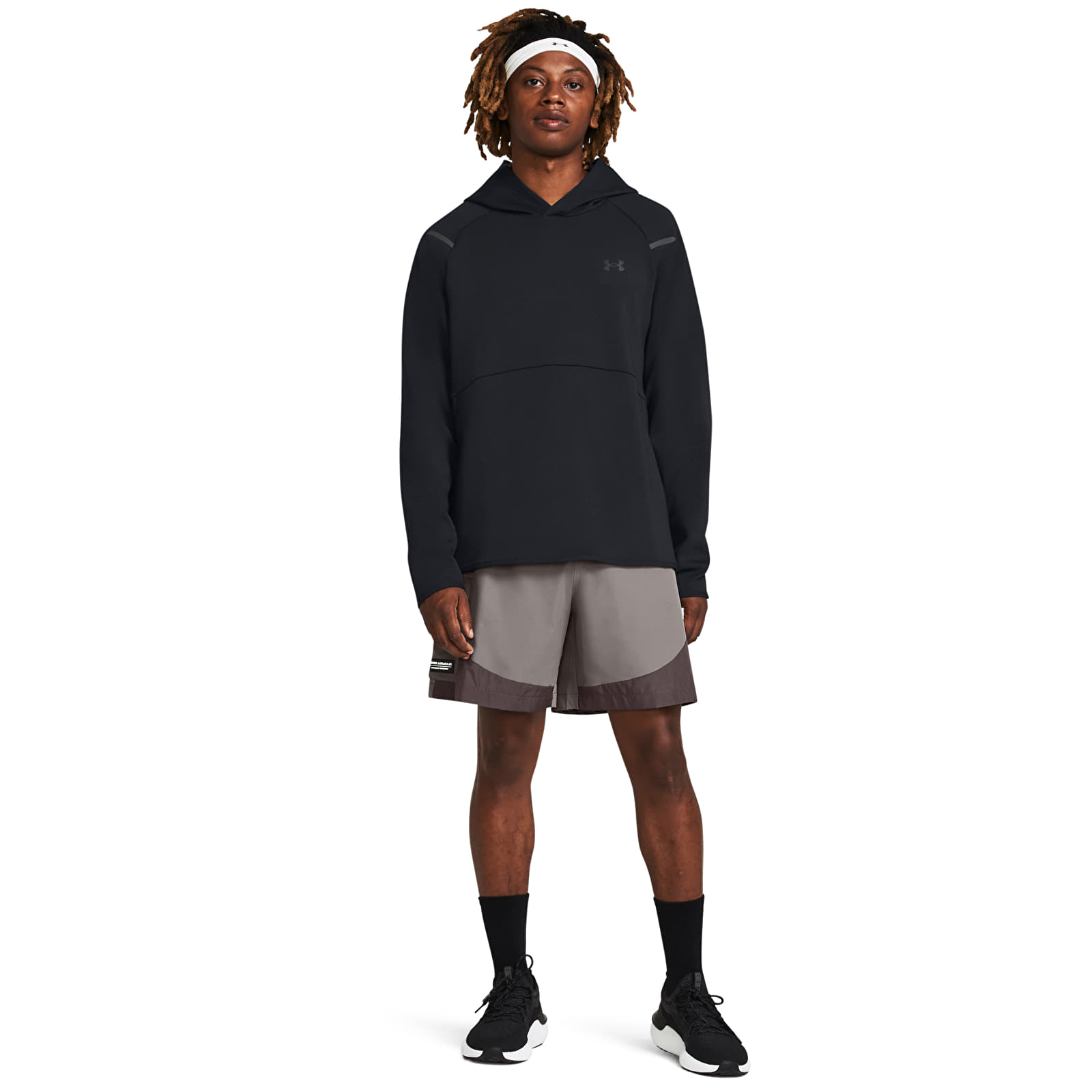 Mikiny Under Armour Unstoppable Fleece Hoodie Black