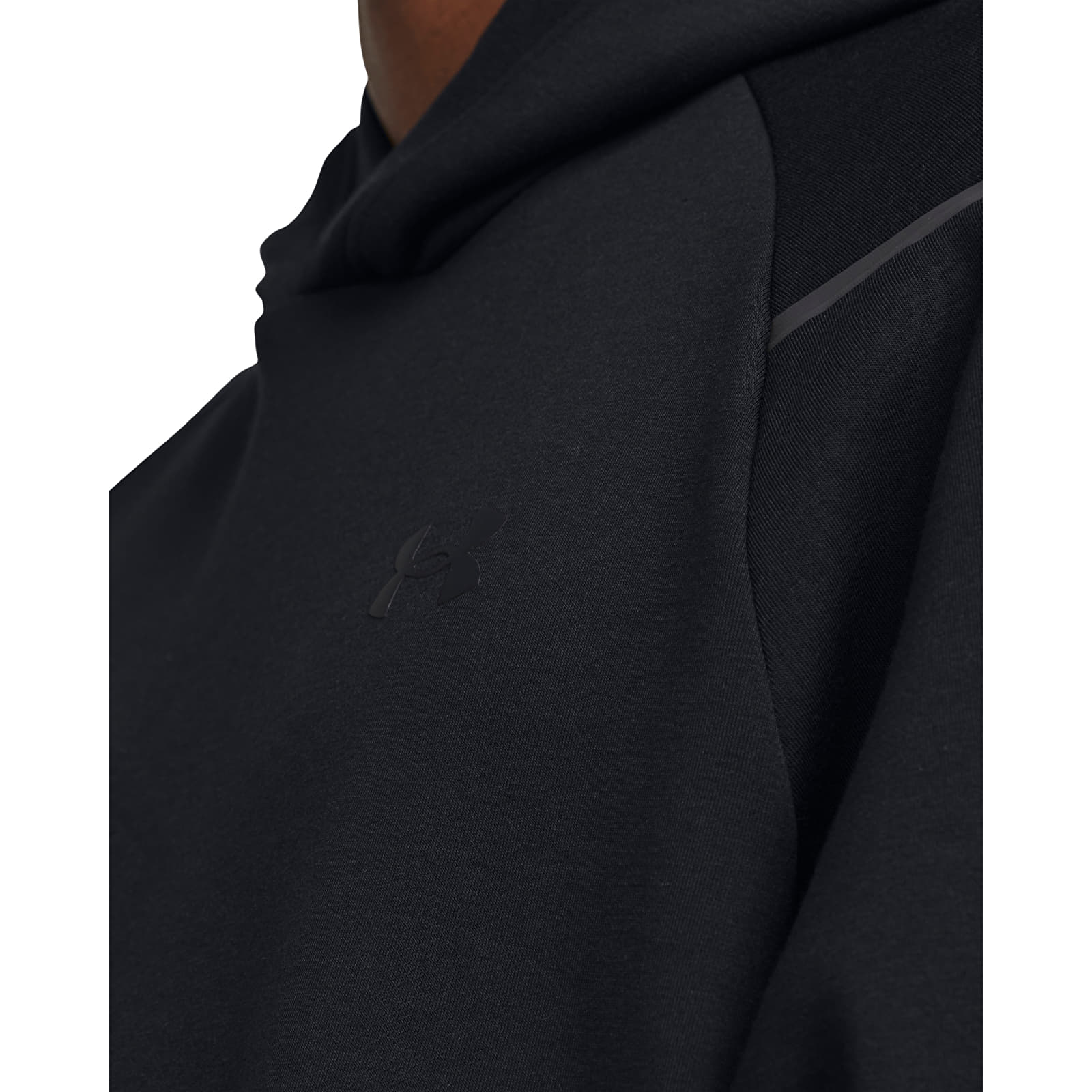 Mikiny Under Armour Unstoppable Fleece Hoodie Black