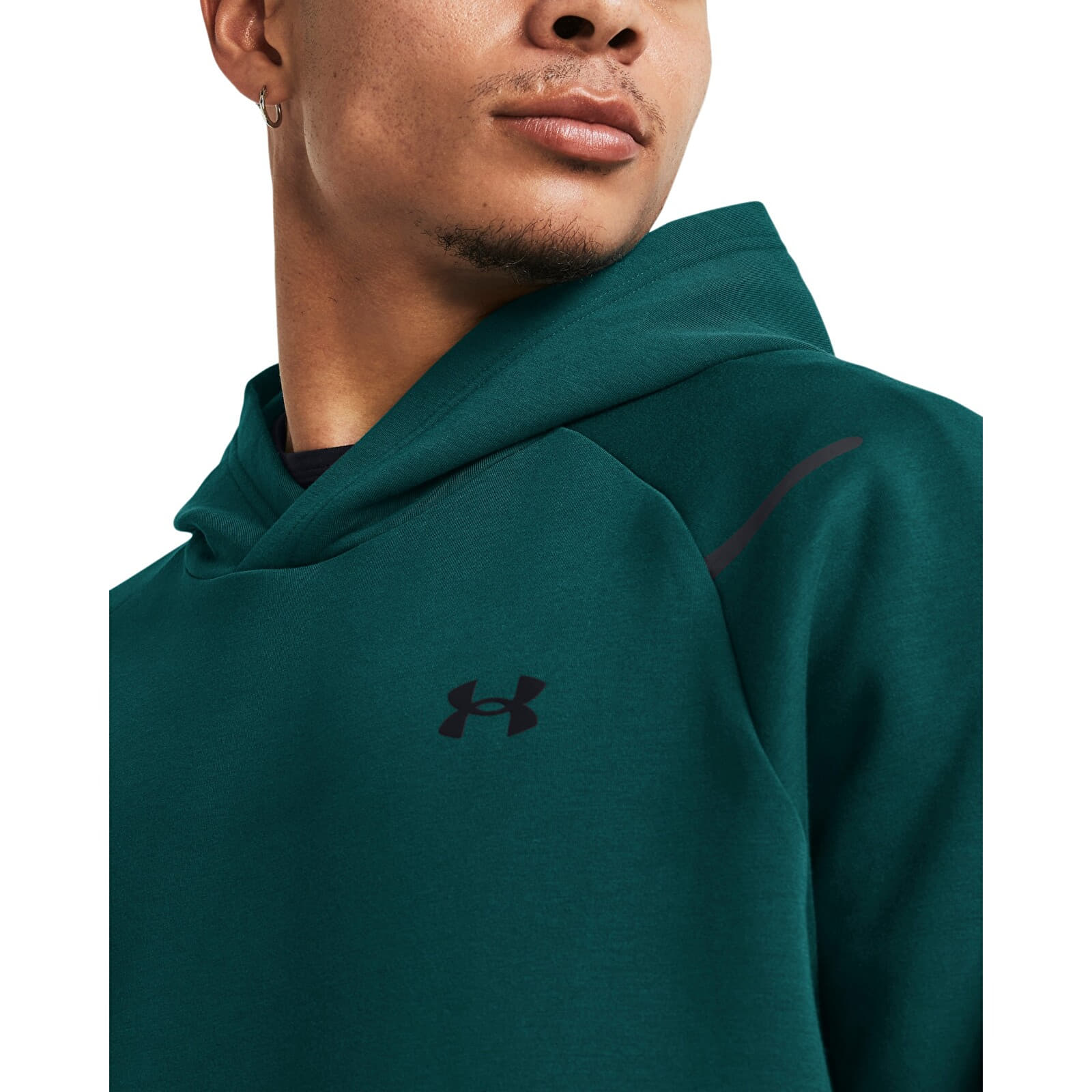 Мъжки суичъри Under Armour Unstoppable Fleece Hoodie Blue