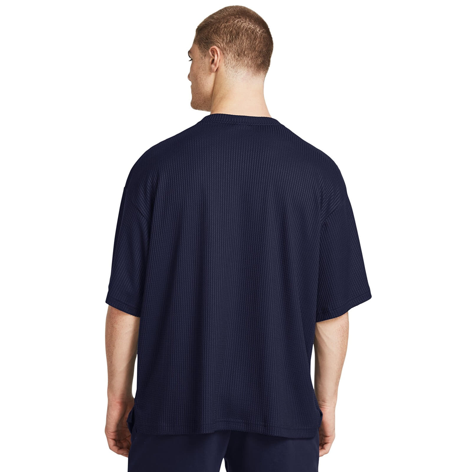 Men's T-shirts Under Armour Rival Waffle Crew Blue