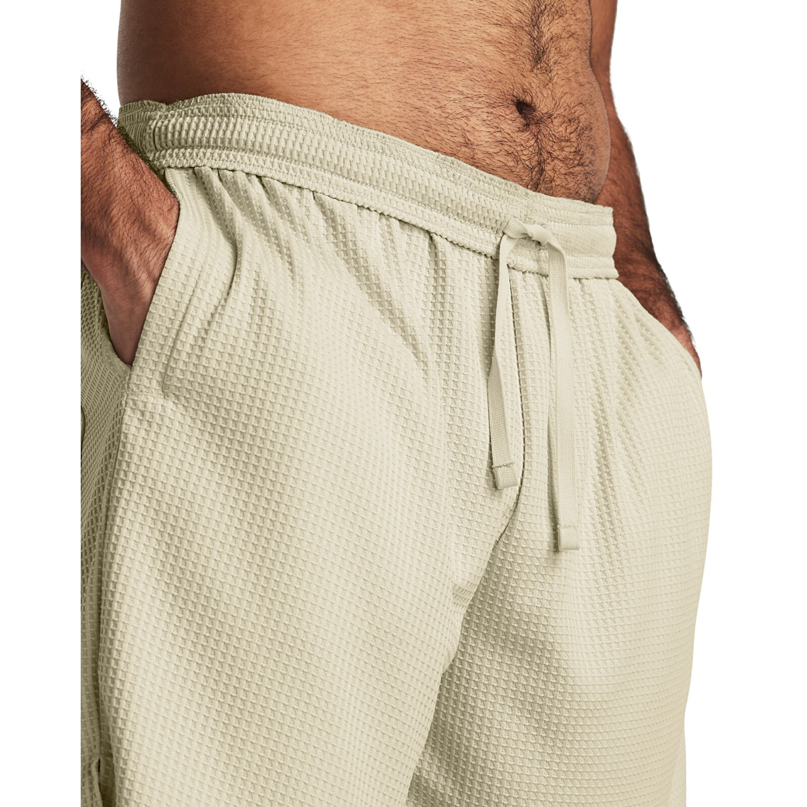 Moške kratke hlače Under Armour Rival Waffle Short Brown