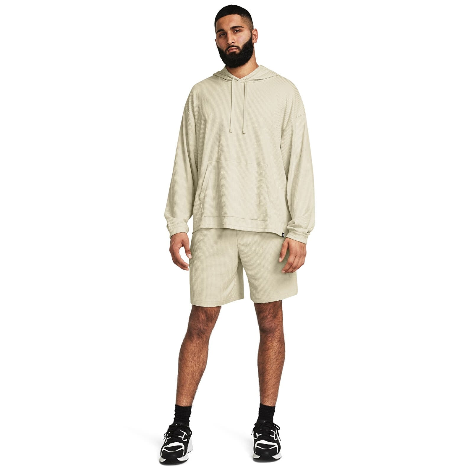 Moške kratke hlače Under Armour Rival Waffle Short Brown
