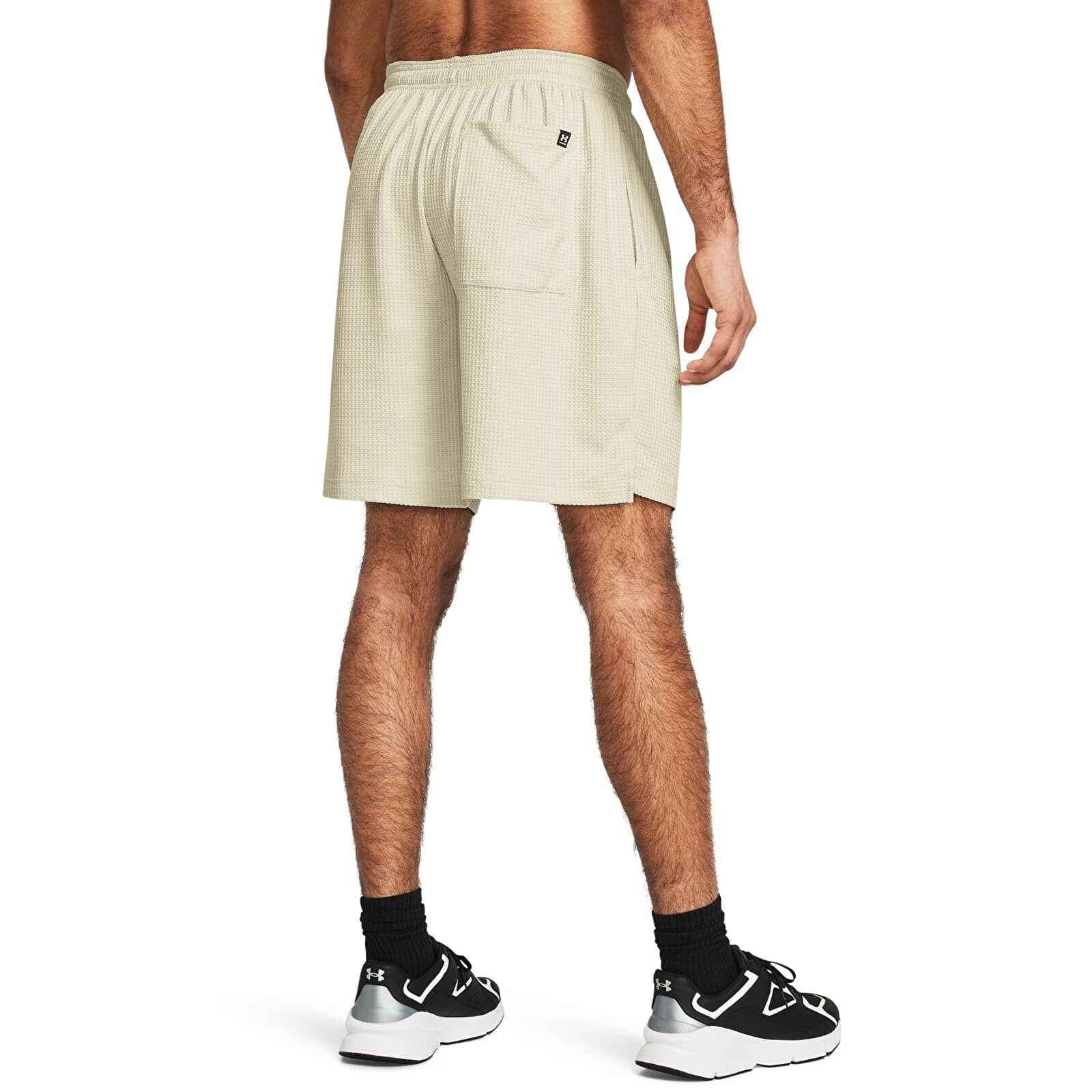 Moške kratke hlače Under Armour Rival Waffle Short Brown