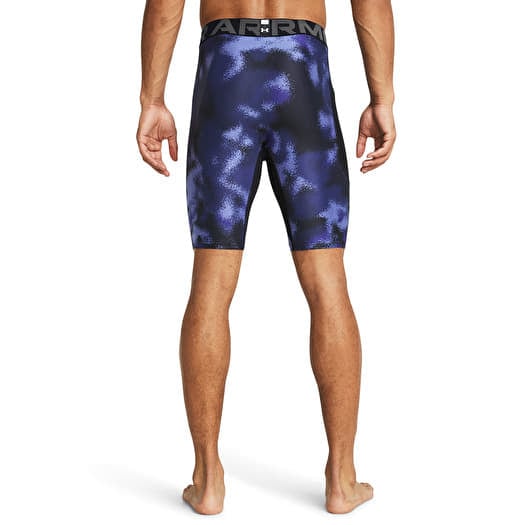 Men s shorts Under Armour HG Armour Printed Lg Sts Purple Footshop