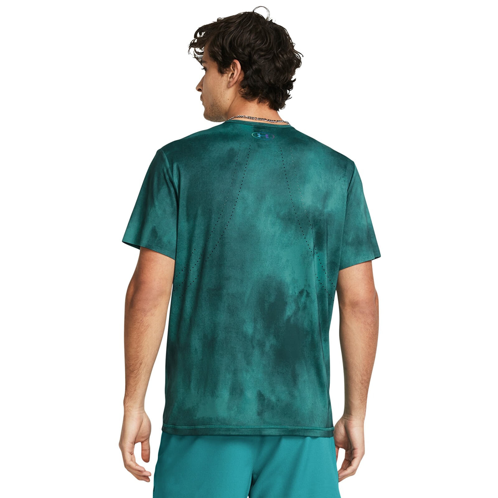 Men's T-shirts Under Armour Vanish Elite Vent Prtd SS Blue