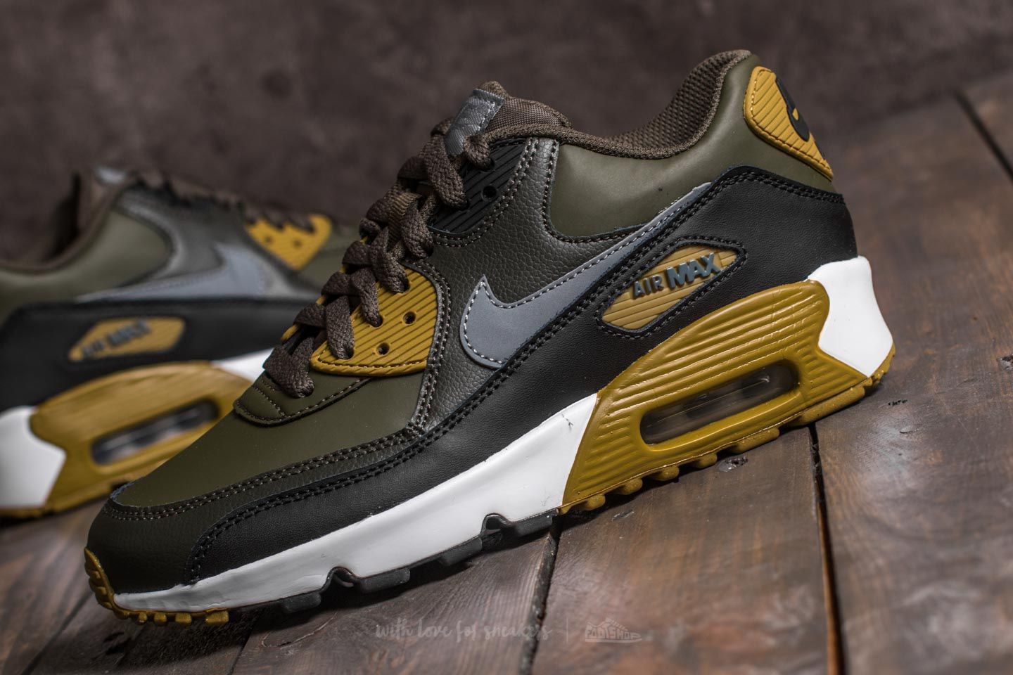 Nike air max 90 cargo khaki/black best sale