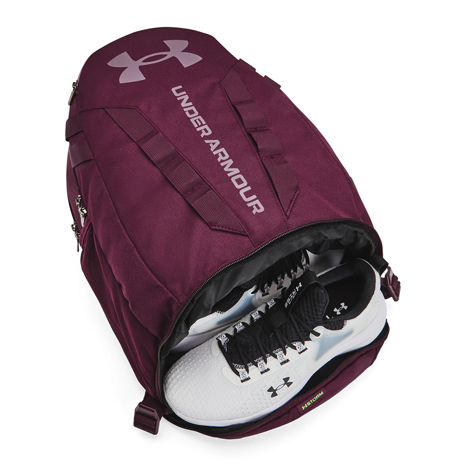 Men's backpacks Under Armour Hustle 5.0 Backpack Maroon