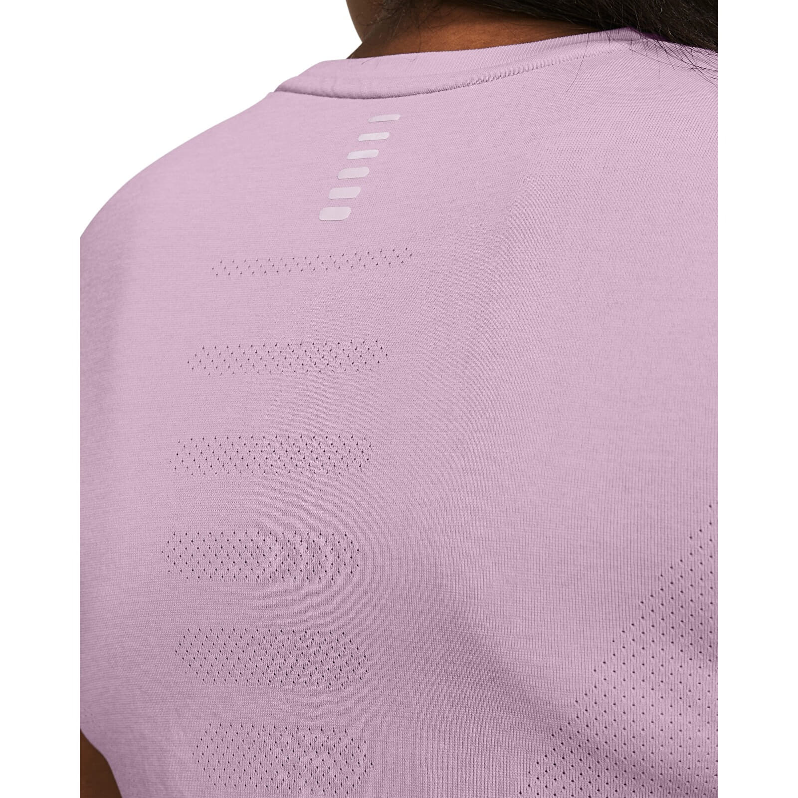 Magliette da donna Under Armour Seamless Stride SS Purple