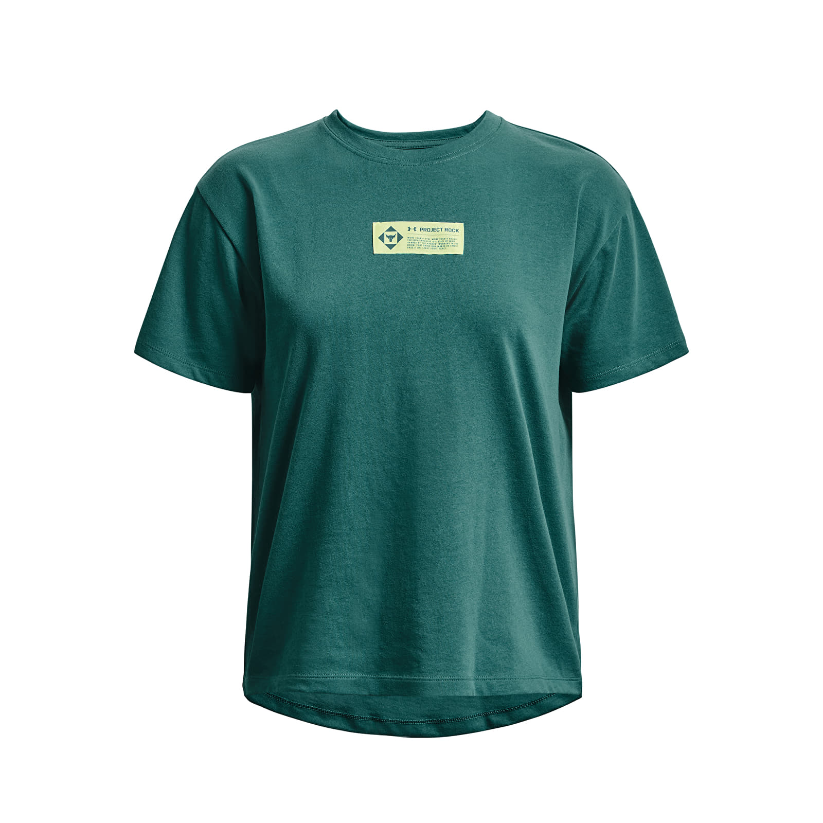 Women's T-shirts Under Armour PJT ROCK GLOBE SS Green