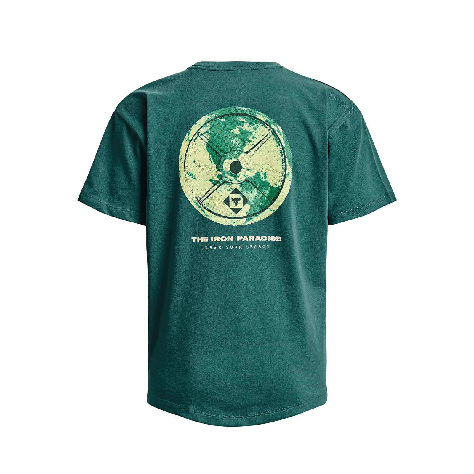 Women's T-shirts Under Armour PJT ROCK GLOBE SS Green