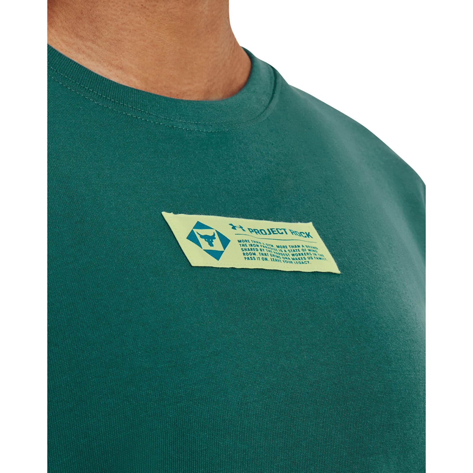 Women's T-shirts Under Armour PJT ROCK GLOBE SS Green