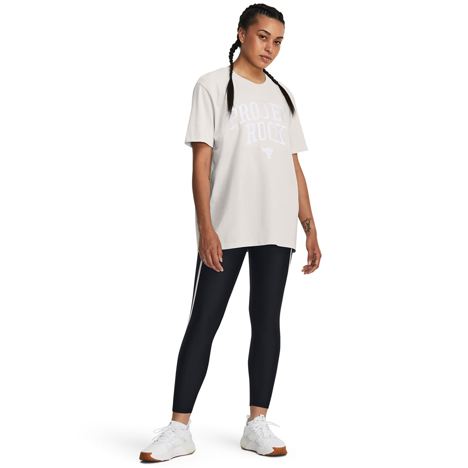 Dámská trička Under Armour Pjt Rock Hwt Campus T Green