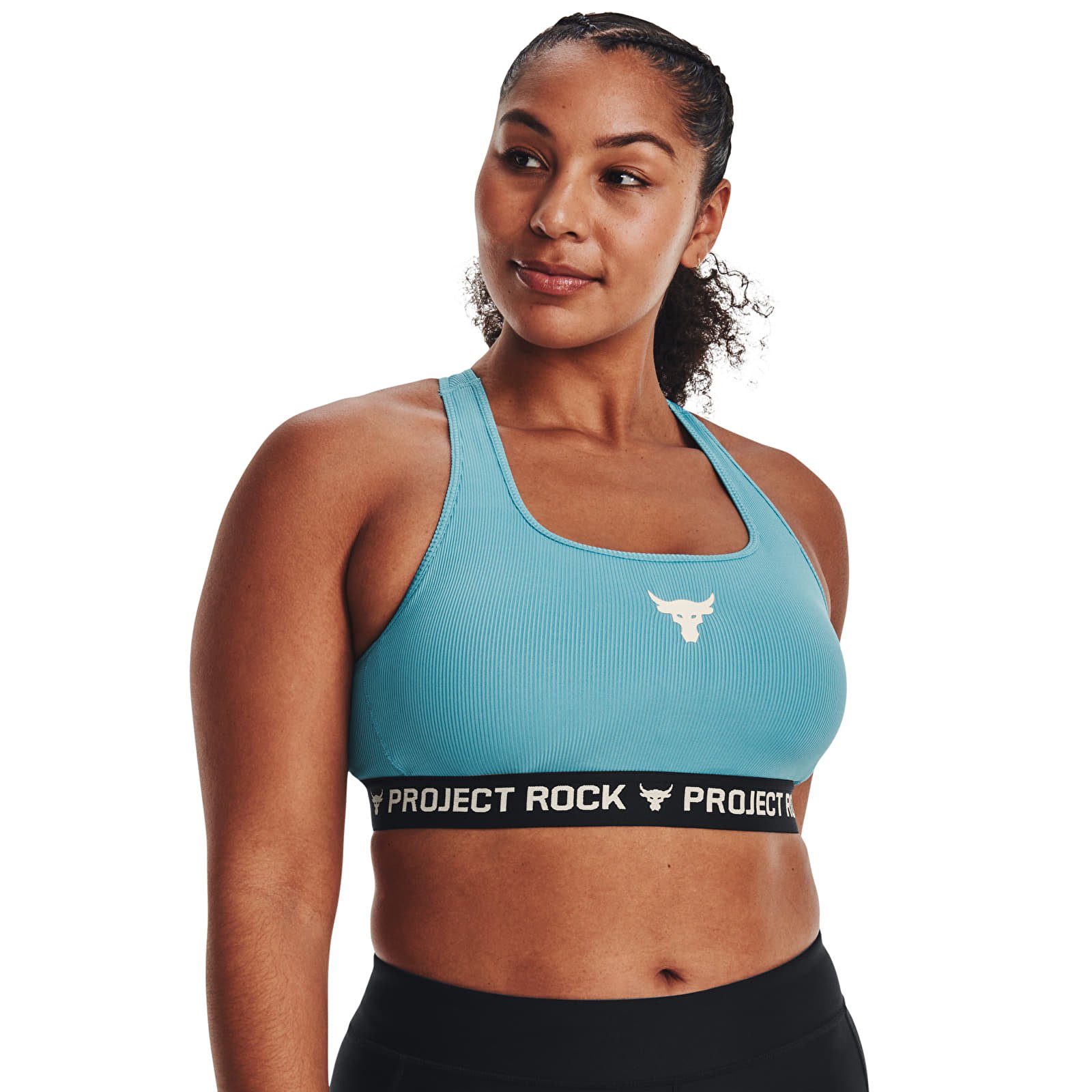 Podprsenky Under Armour Pjt Rock Crsbck Bra TG Blue